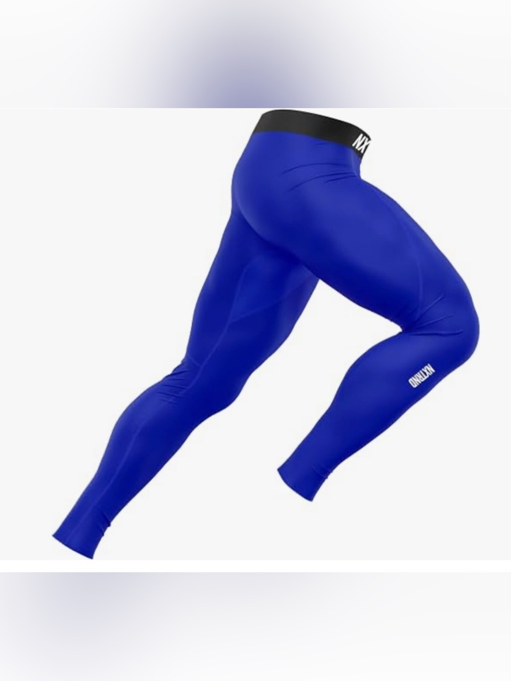 NXTRND core men’s Royal Blue football Compression Leggings pants large